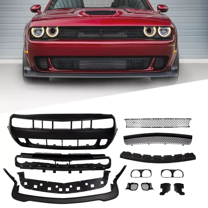 Hellcat Front Bumper Sin Wide Body 2008 - 2014