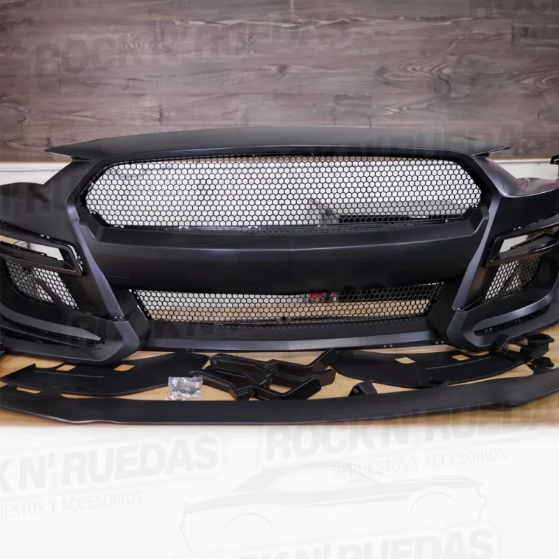 GT500 Style Front Bumper Mustang - Imagen 2