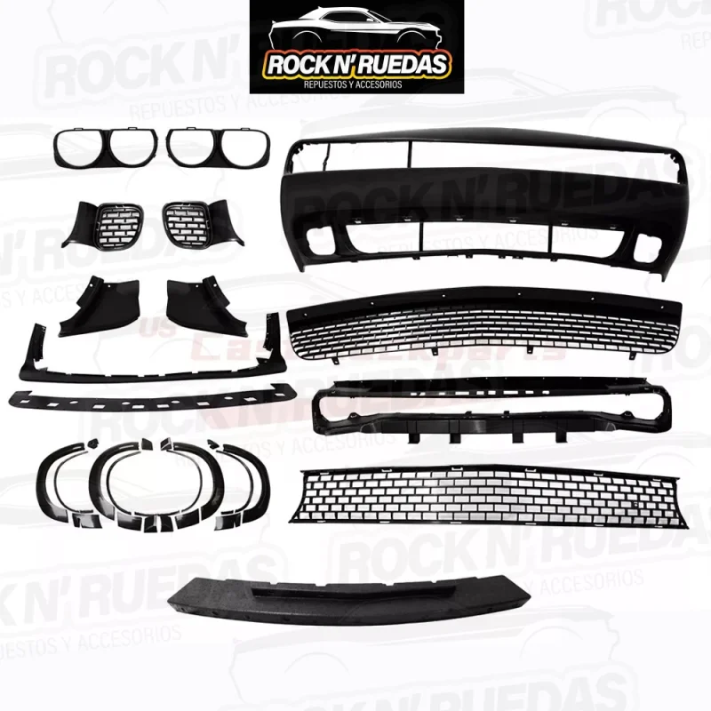 Demon Front Bumper With Wide Body Fender Flares - Imagen 2