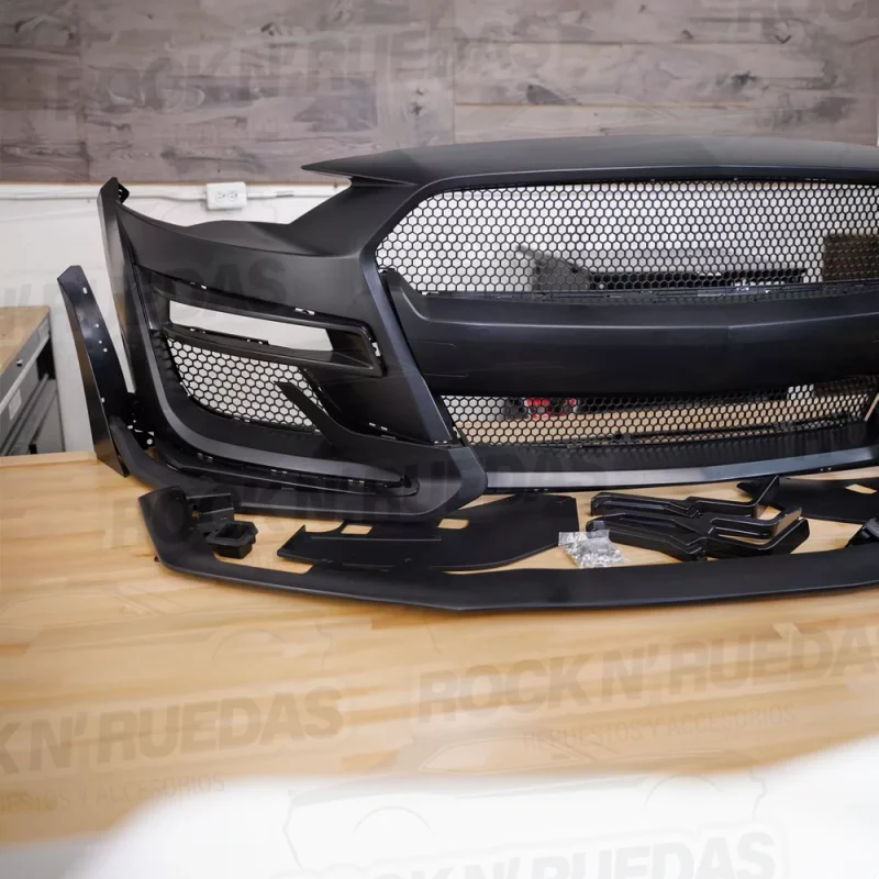 GT500 Style Front Bumper Mustang - Imagen 3