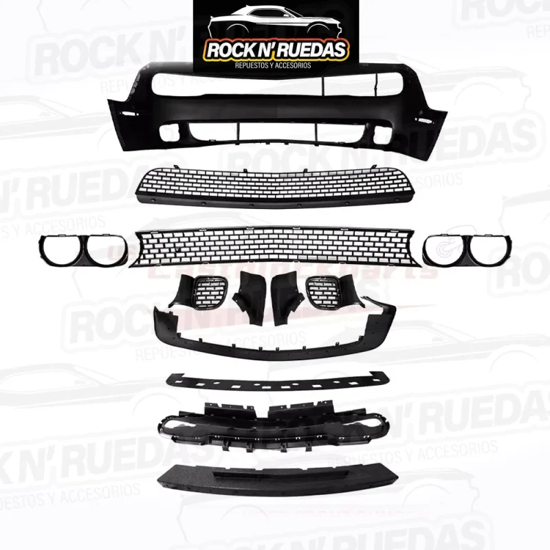 Demon Front Bumper With Wide Body Fender Flares - Imagen 3