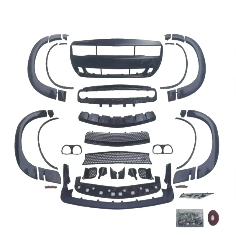 Hellcat Front Bumper Sin With Wide Body 2015 – 2022 - Imagen 2