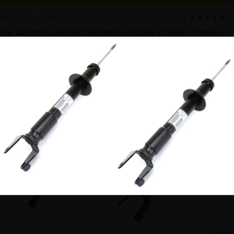 Amortiguadores dodge challenger sxt  2009-2020