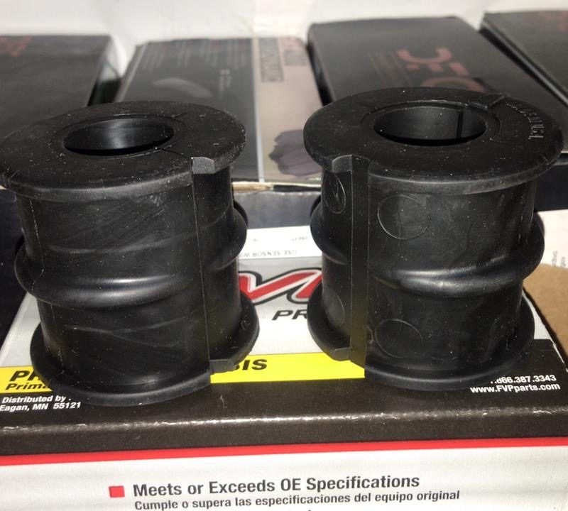 Soporte de gomas par para barra estabilizadora delantera challenger